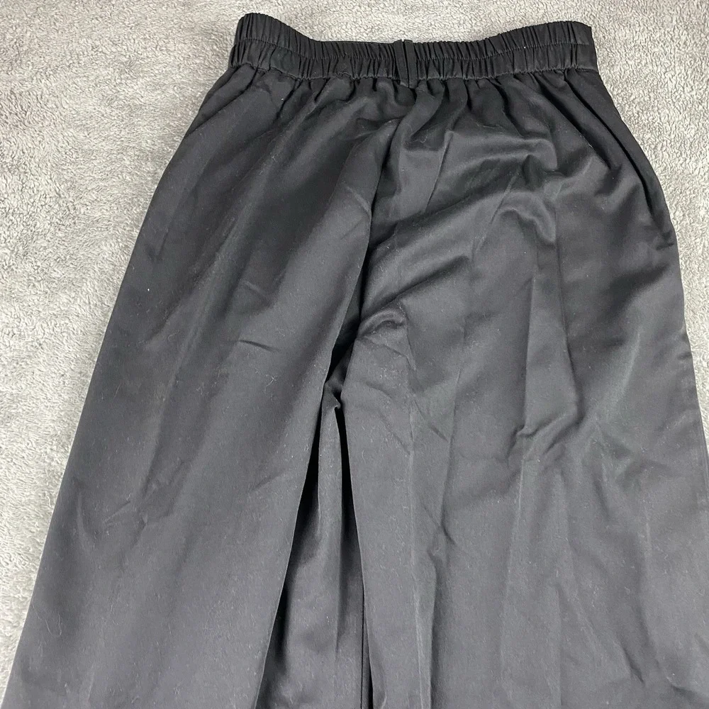 Ohh Sheen Dress Pants Wide Womens Medium Black‎ High Rise
